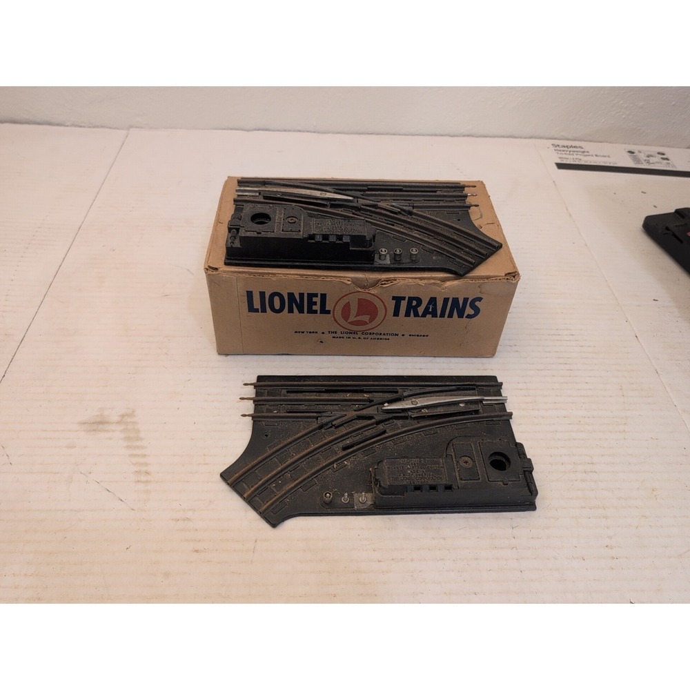 LIONEL 1122 L&R 0-27 REMOTE CONTROL SWITCHES Original Box